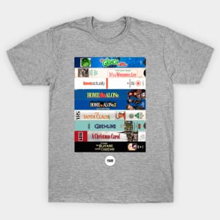 Christmas time VHS Stack T-Shirt